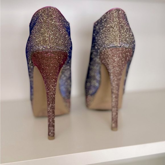 Multi Color Shimmer Booties - Picture 4 of 6